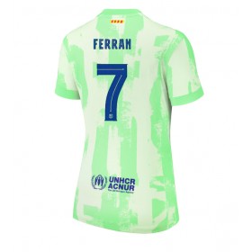 Barcelona Ferran Torres #7 Tredje Kläder Dam 2024-25 Kortärmad